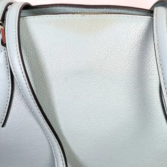 Kate Spade Monet Turquoise Leather Shoulder Bag - Picture 4 of 9